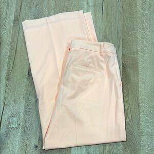 Express Women's Wide Leg Pants - Light Peach